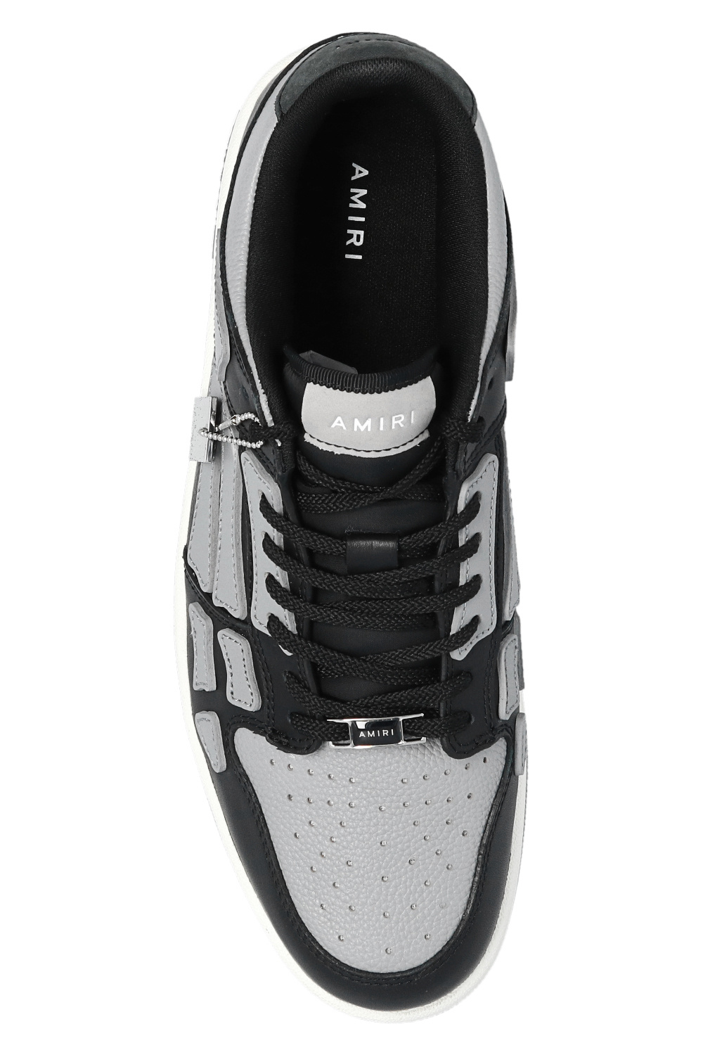 スニーカー AMIRI SS25 'Skel Top Low' sneakers (AMFOSR1047 WHITEBLACK) Skel Top Low Sneaker White Black | The Webster